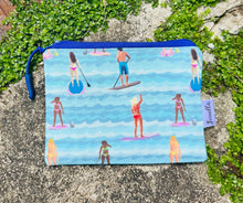 Load image into Gallery viewer, zip pouch - paddle board - large
