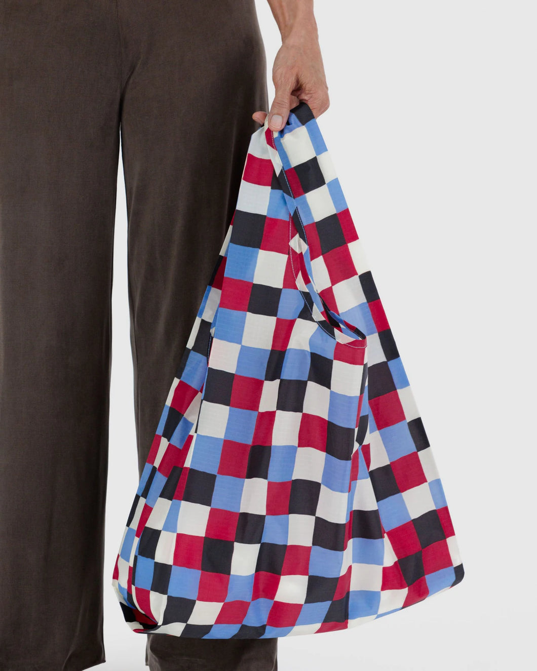 baggu - painted check - standard size - prebook due to arrive late october