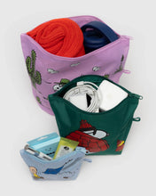 Load image into Gallery viewer, baggu - go pouch set - peanuts - prebook arriving late oct/early nov

