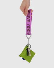 Load image into Gallery viewer, baggu - logo keychain - pink  - prebook arriving late oct/early nov

