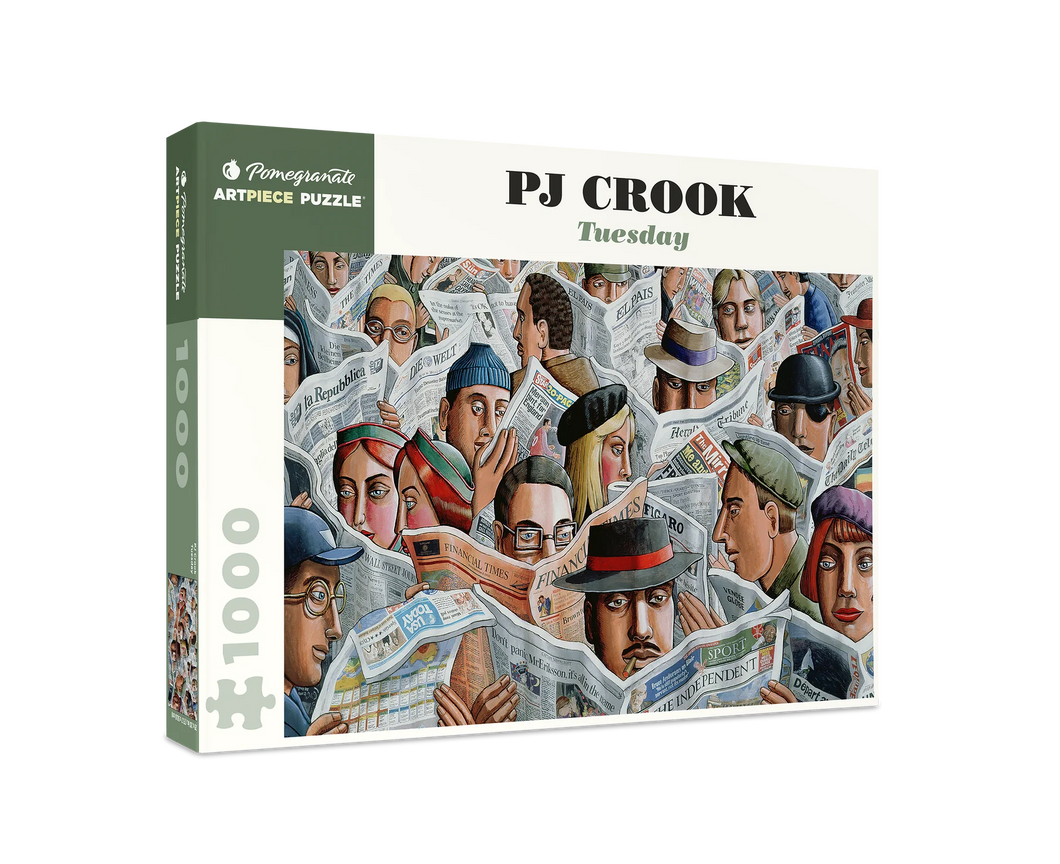 pj crook - tuesday  puzzle - 1000pc - last one