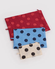 Load image into Gallery viewer, baggu - go pouch set - polka dot - COMING SOON
