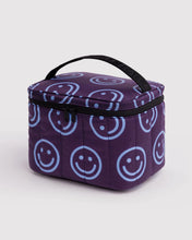 Load image into Gallery viewer, baggu - puffy lunch bag - indigo happy
