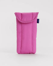 Load image into Gallery viewer, baggu - puffy glasses sleeve - extra pink - save 30%
