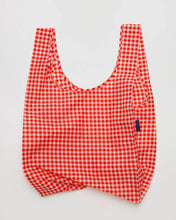 Load image into Gallery viewer, baggu  - red gingham   - standard size
