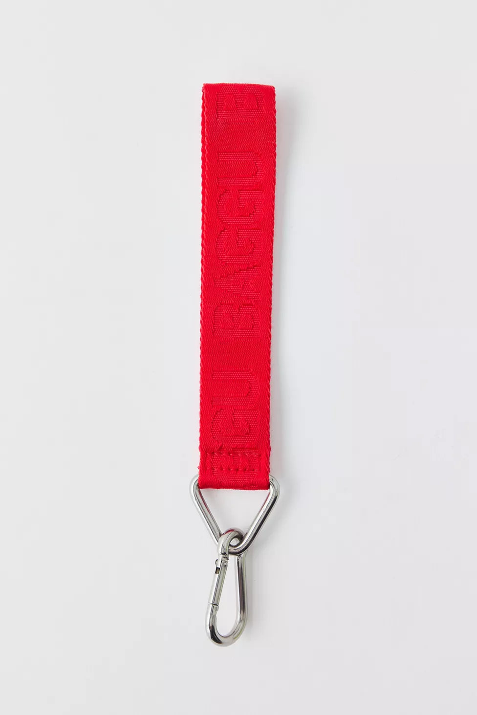 baggu - logo keychain - red