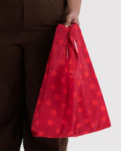 Load image into Gallery viewer, baggu -  red polka dot  - standard size - prebook arriving mid july
