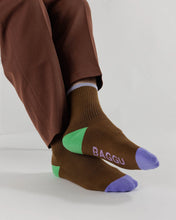 Load image into Gallery viewer, baggu - ribbed socks - tamarind mix
