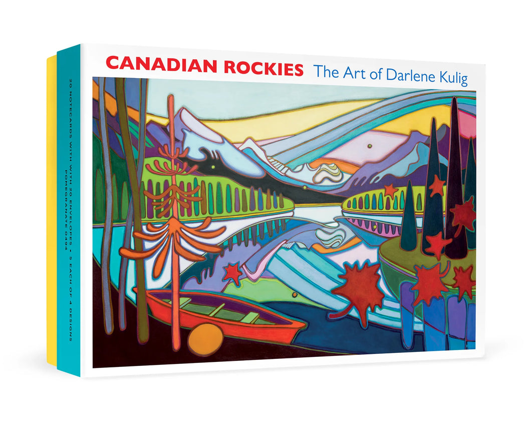 darlene kulig - Canadian Rockies - boxed notecards
