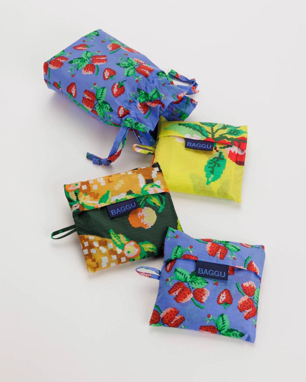 baggu  - needlepoint fruit - set of three - last one