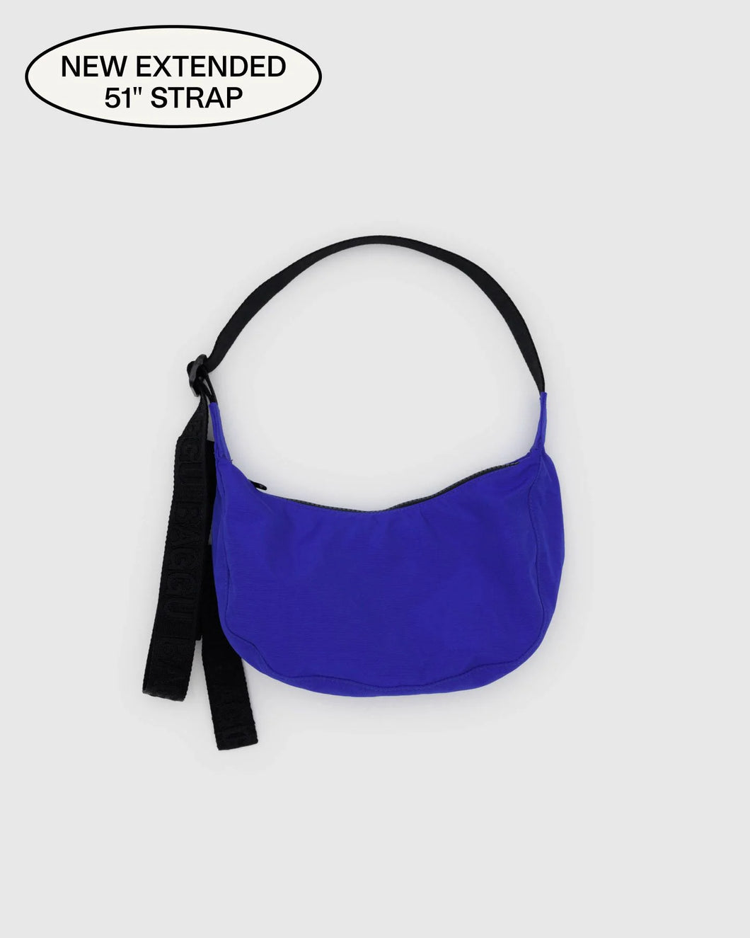 baggu - small nylon crescent bag - lapis