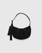 Load image into Gallery viewer, baggu - small nylon crescent bag - black
