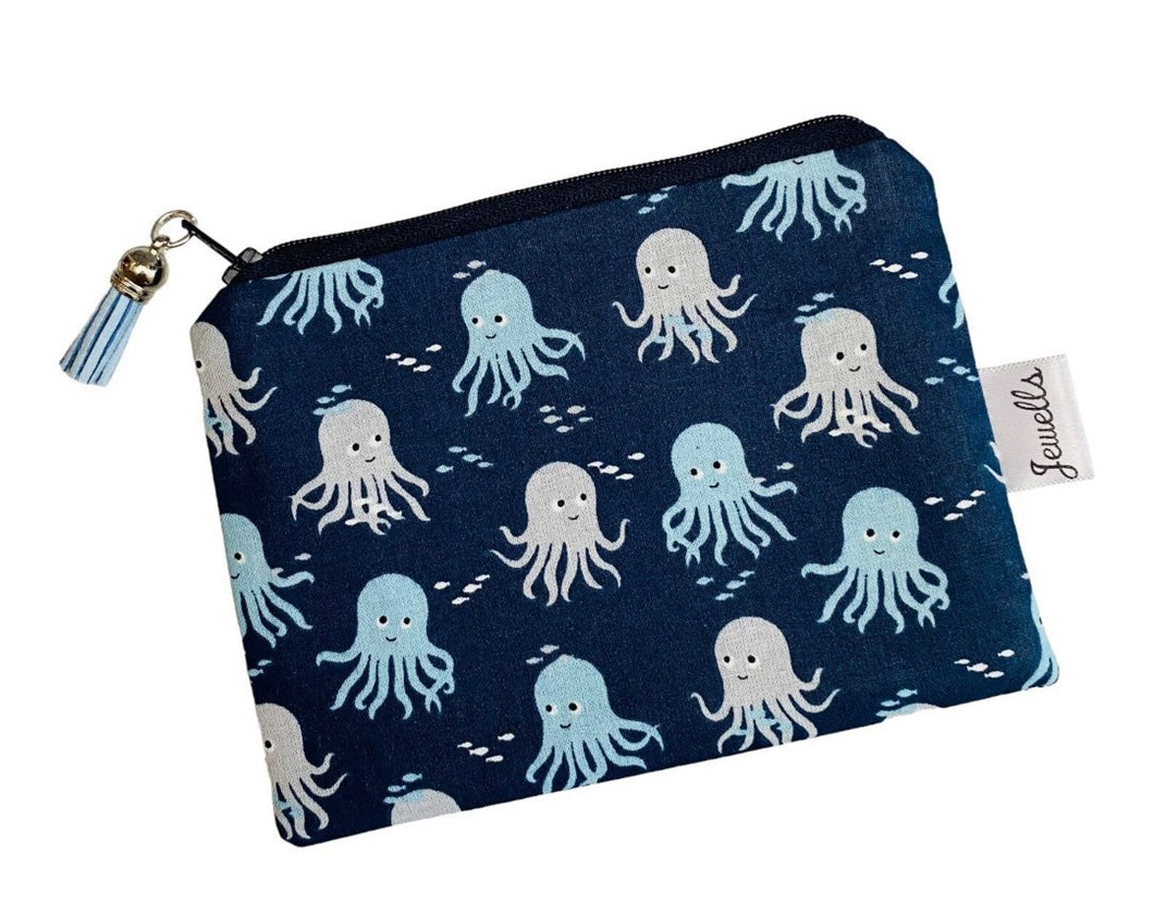zip pouch - octopus - small