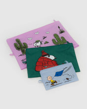 Load image into Gallery viewer, baggu - go pouch set -  peanuts
