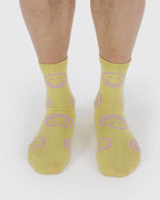Load image into Gallery viewer, baggu - socks -  straw happy - prebook arriving late oct/early nov
