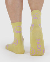 Load image into Gallery viewer, baggu - socks -  straw happy - prebook arriving late oct/early nov
