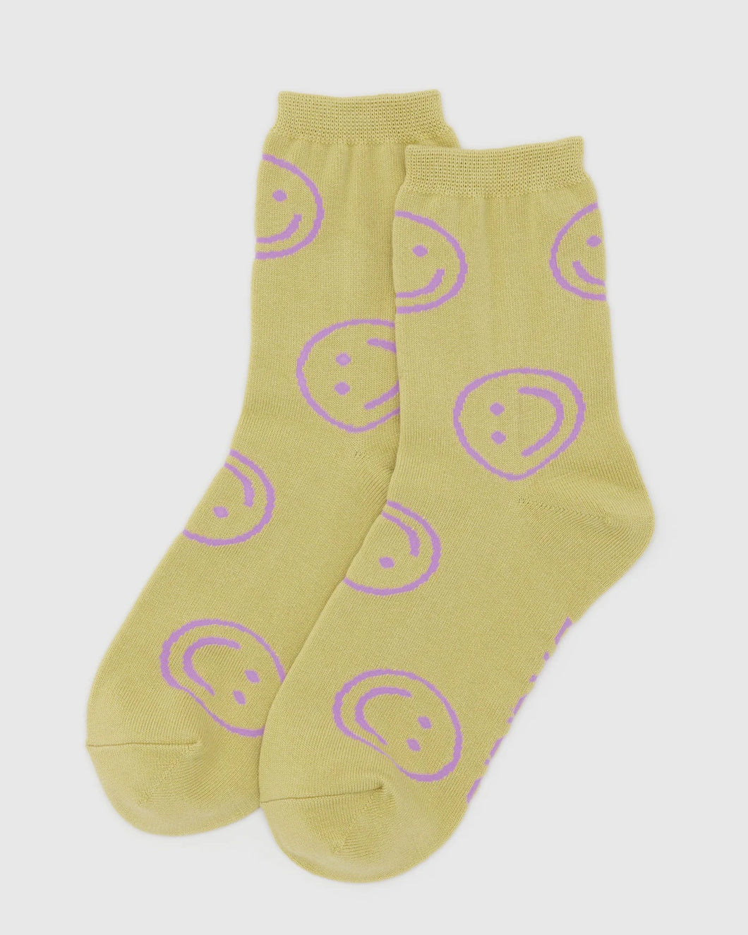 baggu - socks -  straw happy - prebook arriving late oct/early nov