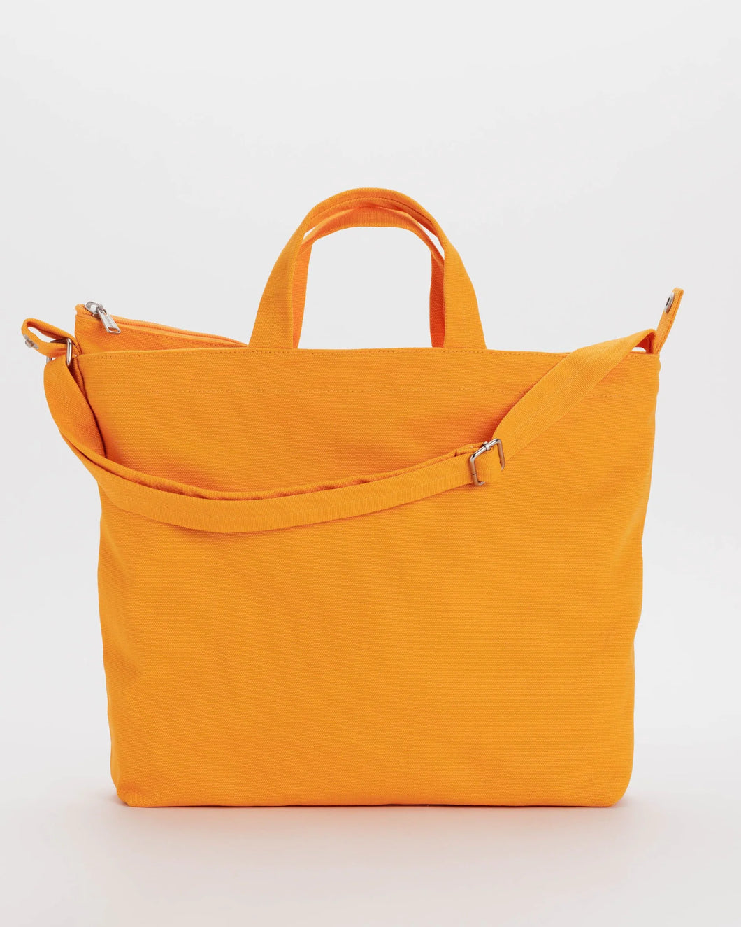 baggu - horizontal  zip duck bag  - tangerine - last one