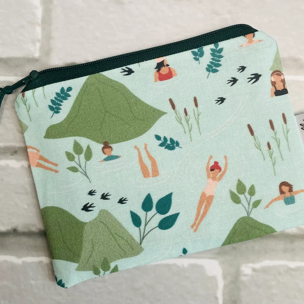 zip pouch - wild river - large