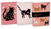 Load image into Gallery viewer, cinnamon &amp; ginger notebooks set of 3 - cats - save 70%
