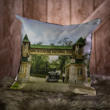 Load image into Gallery viewer, RMNP east gate pillow cover - limited quantities
