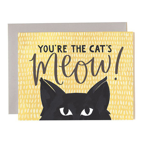 cat's meow card - save 50%