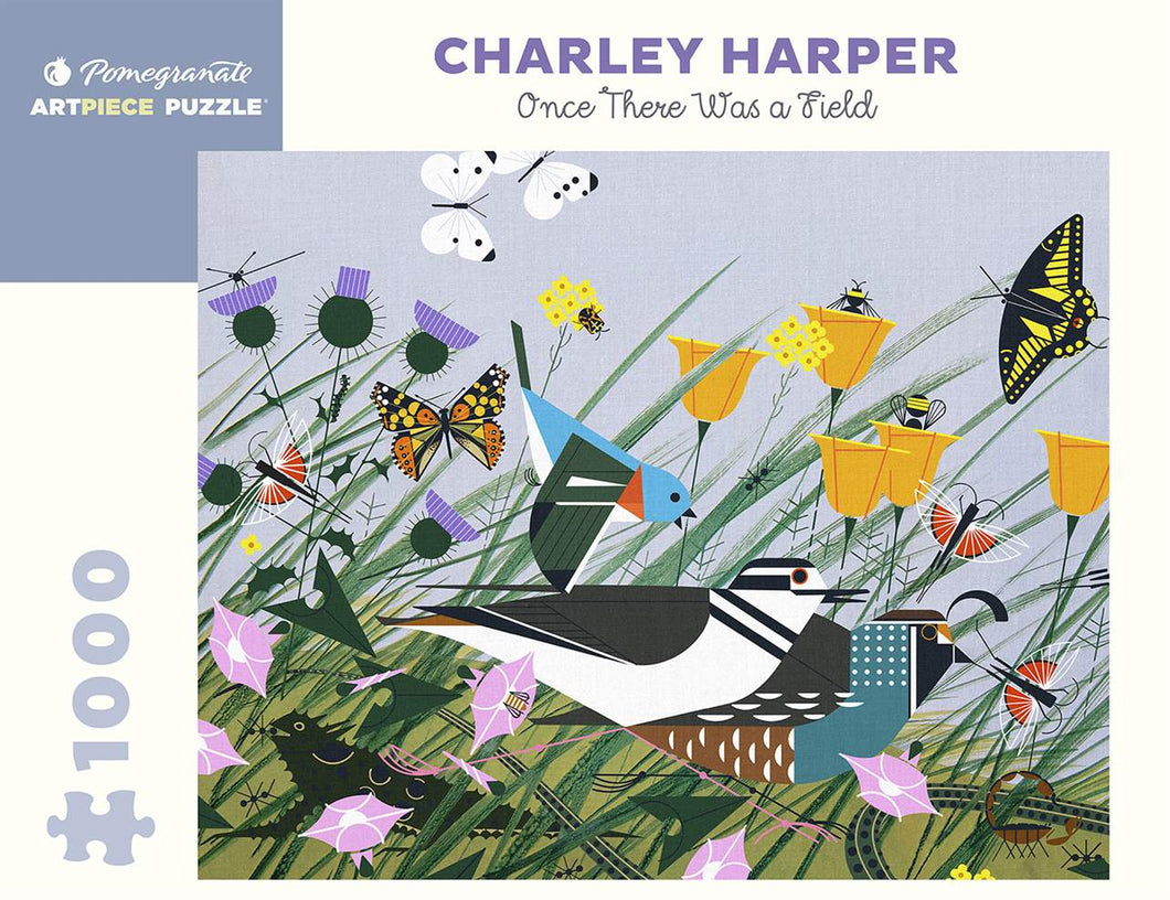 charley harper - once there was a field puzzle - 1000pc