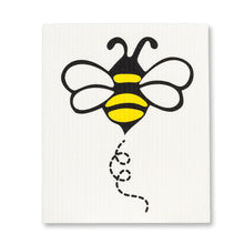 Load image into Gallery viewer, all over bees Swedish dishcloths -
