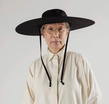 Load image into Gallery viewer, baggu packable sun hat - black
