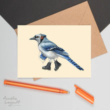 Load image into Gallery viewer, blue jay  card
