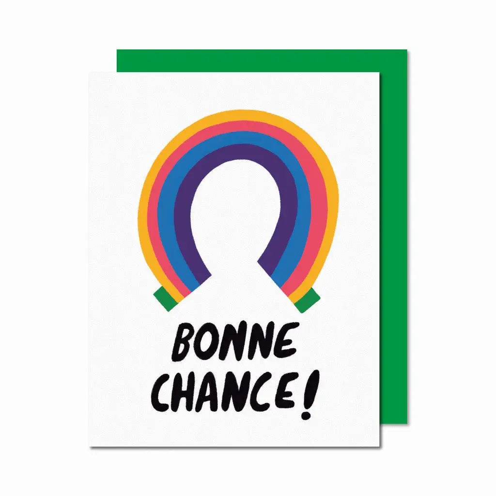 paperole - bonne chance -  card