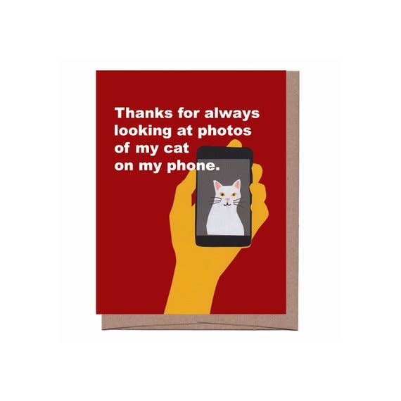 猫のカード