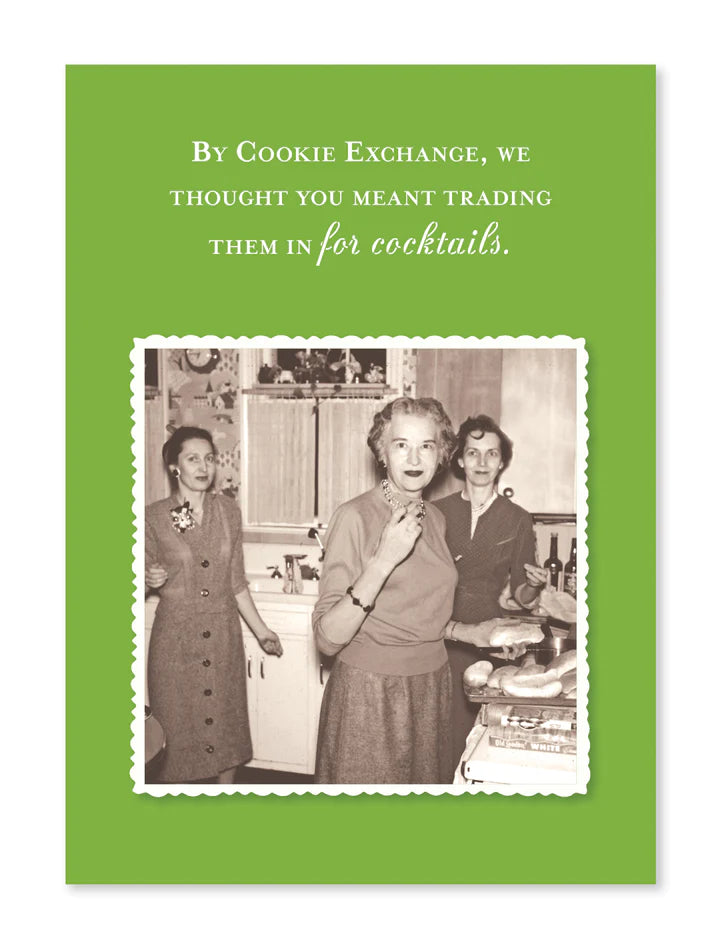 cookie exchange card