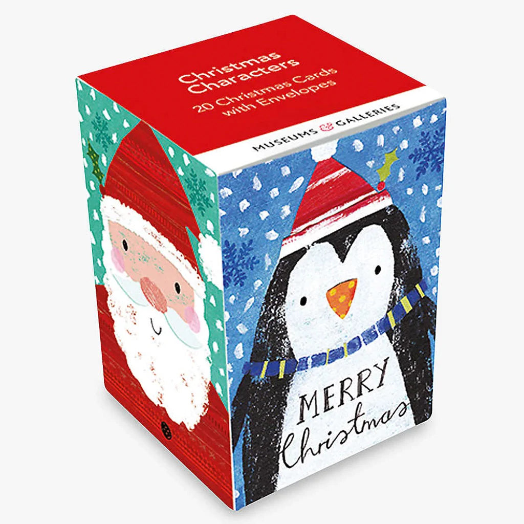 festive characters - mini cards - save 50%