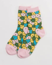 Load image into Gallery viewer, baggu -  flowerbed socks - last pair
