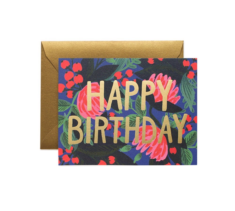 rifle paper co. birthday card