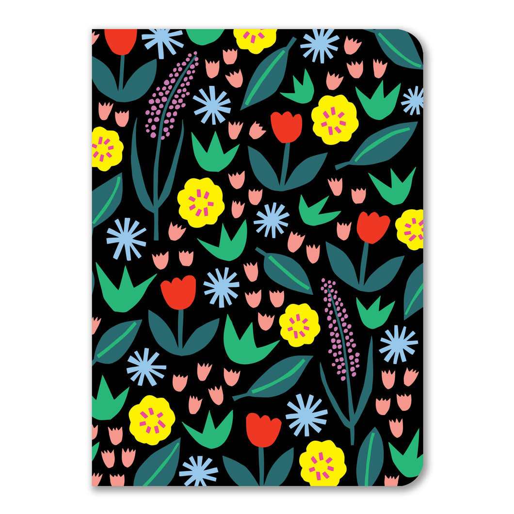 june floral  notebook badger & burke -save 50%
