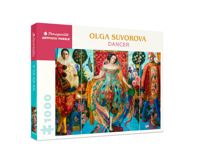 puzzle box of olga suvorova dancers with birds and flowers 