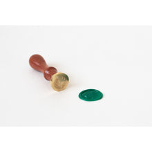 Load image into Gallery viewer, palm leaf  wax seal kit - emerald gemstone - save 50%
