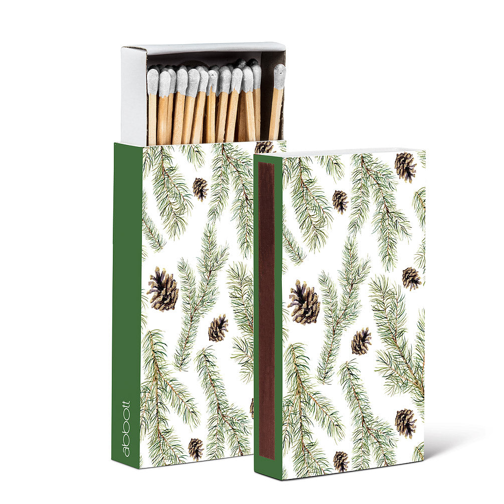 pinecones and  branches matches
