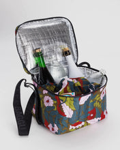 Load image into Gallery viewer, baggu - puffy cooler bag pink fern
