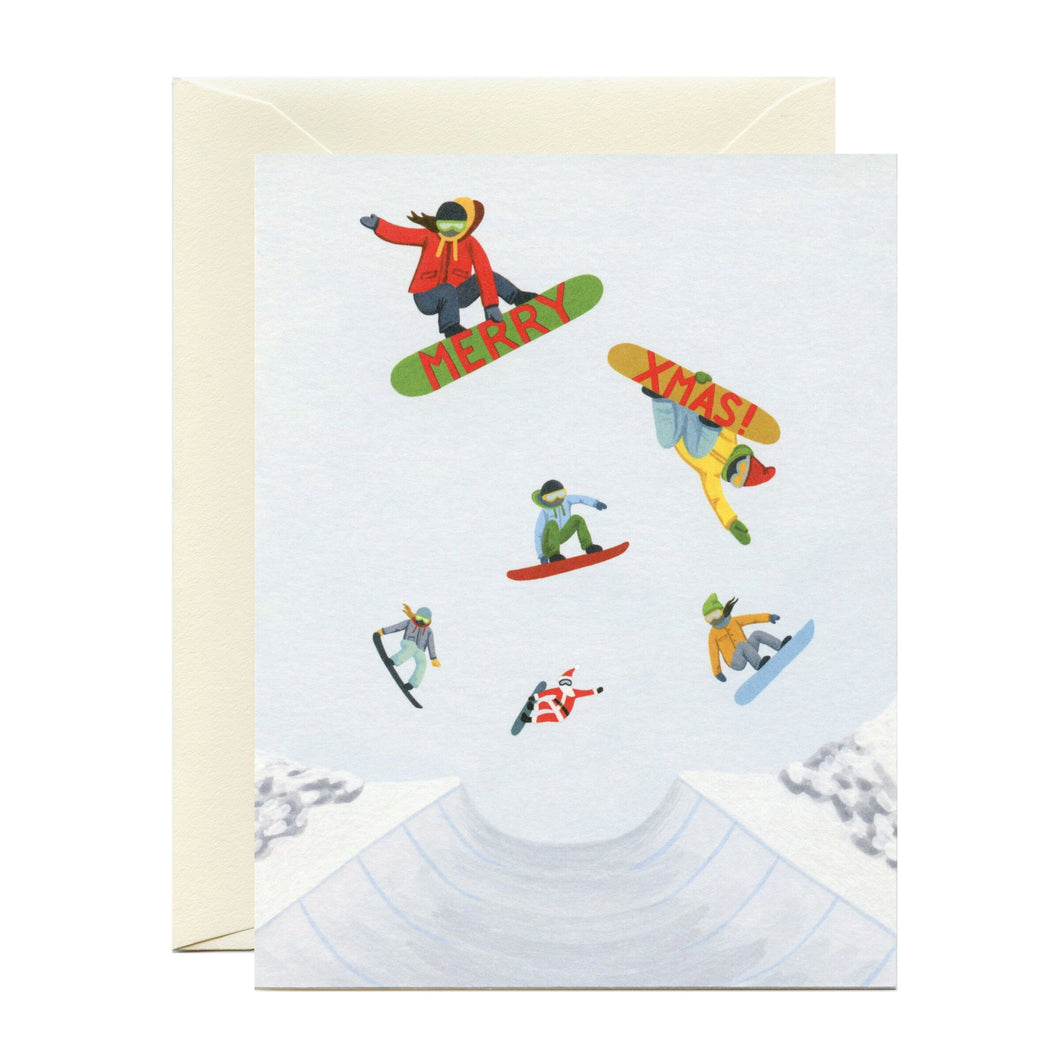 snow boarders card