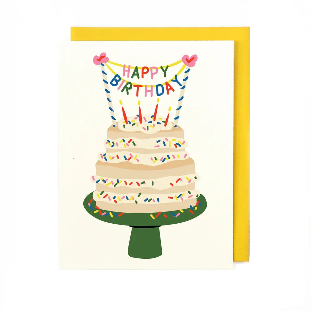 sprinkles cake card